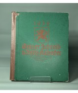 1932 Rare Antique Leykam Austria  Home Calendar Book Illustrated Graz - $591.42 MXN