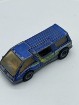 Vintage Hot Wheels Dream Van XGW Real Riders with Dog Blue Die Cast Toy ... - $7.59