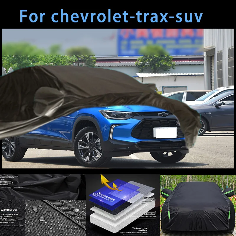 For chevrolet-trax-suv Outdoor Protection Full Car Covers Snow Cover Sunshade - $88.25