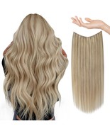Sunny Wire Hair Extensions Real Human Hair Fish Line Human Hair Extensions  - $69.99