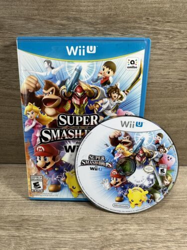 Primary image for Super Smash Bros. (Nintendo Wii U, 2014) Game & Case- Tested