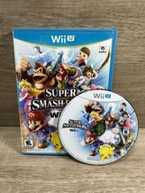 Super Smash Bros. (Nintendo Wii U, 2014) Game &amp; Case- Tested - £8.56 GBP