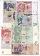 Congo, Lot of 7, All Old Issues Notes, Rare Collection, Mixed Condition, - $25.26