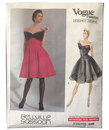 Vogue 2468 Belville Sassoon Dress for Prom, Cocktail, Party,Flare Skirt ... - £19.98 GBP