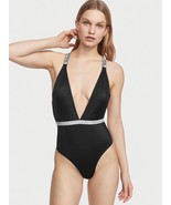 VICTORIA&#39;S SECRET Shine Strap One Piece SWIMSUIT Size: MEDIUM New SHIP FREE - $2,190.00 MXN
