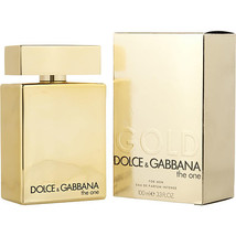 The One Gold By Dolce &amp; Gabbana Eau De Parfum Intense Spray 3.4 Oz - £88.27 GBP