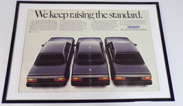 1985 Honda Accord LX 12x18 Framed ORIGINAL Vintage Advertising Display - £54.48 GBP