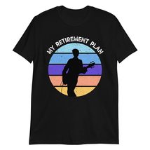 PersonalizedBee My Retirement Plan Guitar T-Shirt | Funny Retired Music ... - £15.29 GBP+