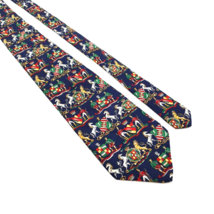 Tommy Hilfiger Mens Designer Tie Family Crest Military Office Business Dad Gift - $23.38