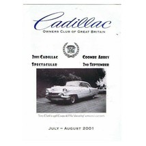 Cadillac Owners Club of GB Newsletter Magazine July/August 2001 mbox2814 - £3.92 GBP