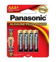 Panasonic AAA4 Alkaline Plus Power - €27,45 EUR