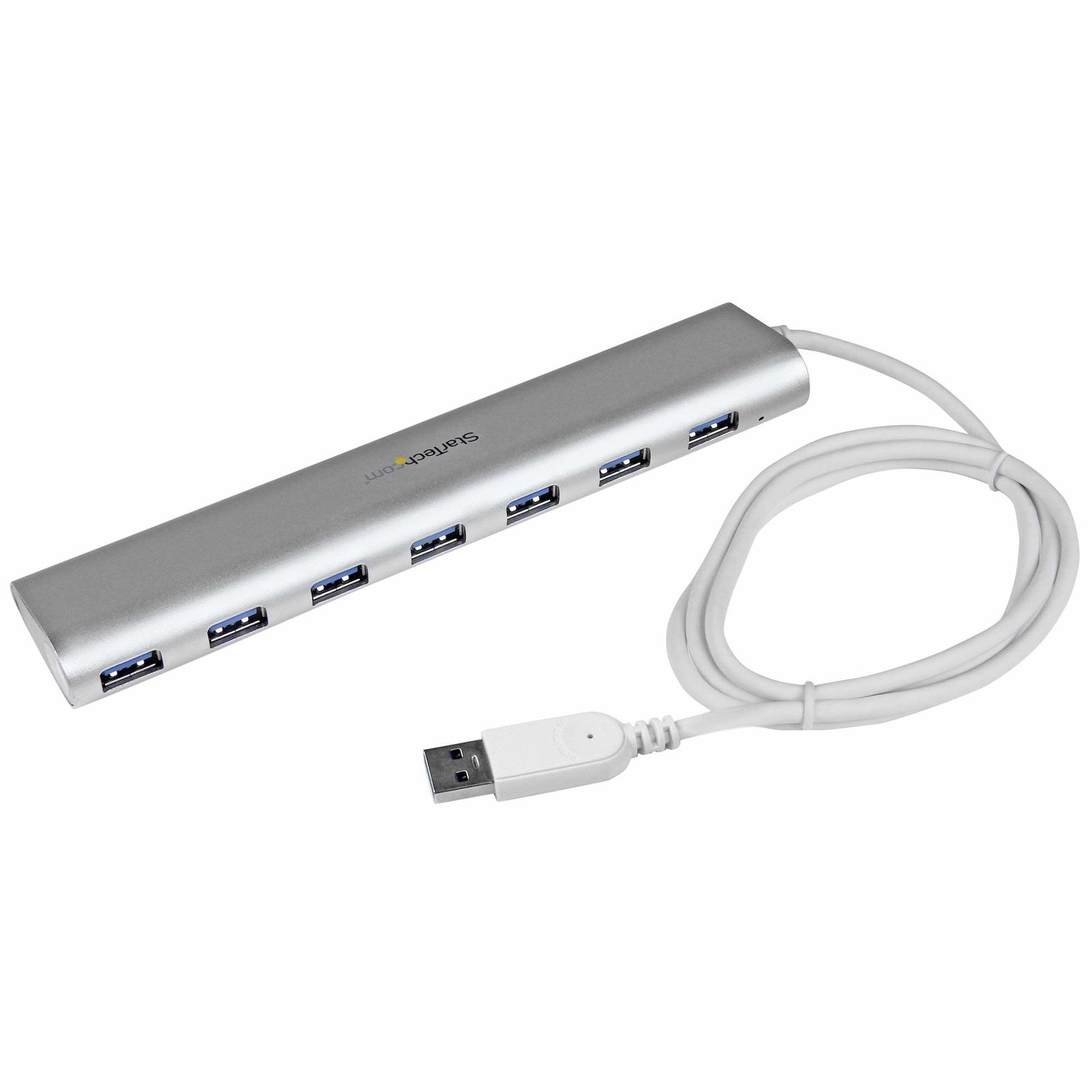StarTech.com 7-Port USB Hub, USB A to 7x USB-A Ports, USB 3.2 5Gbps, Sel... - $75.67