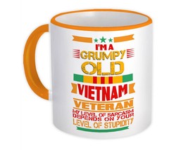 For Old Vietnam Veteran : Gift Mug Humor Sarcasm Funny Art Print Soldier War Fat - £12.74 GBP