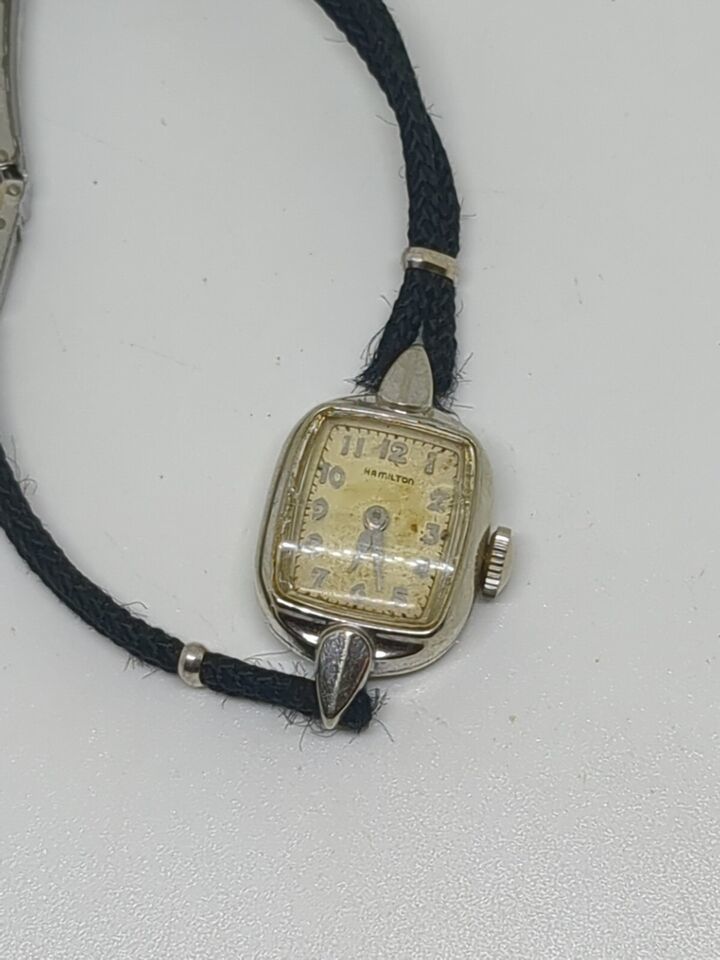 Primary image for Vintage Gold Filled Hamilton Ladies Wind Up Watch Runs