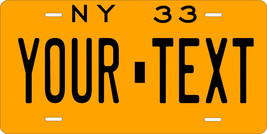 New York 1933 License Plate Personalized Custom Car Bike Motorcycle Moped Tag - £8.78 GBP+
