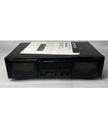 Denon DRW-660 HX- Pro Double Stereo Cassette Deck Precision Dolby Very Clean - $37.05