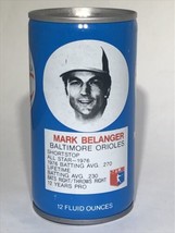 1977 Mark Belanger Baltimore Orioles RC Royal Crown Cola Can MLB All-Star - £7.07 GBP