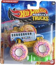 Hot Wheels Monster Trucks HW Dozen Delivery Connect &amp; Crash Snack Pack 1/6 - $233.46 MXN
