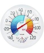 Taylor Precision Products Wind Chill/Heat Index Thermometer &amp; Hygrometer... - $24.57