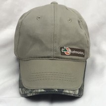 Bushmaster Hat Cap Strap back Khaki Camo Beige Outdoor - $9.95