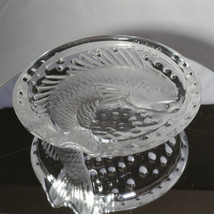 Lalique Concarneau KOI FISH 6” Ashtray  Signed Authentic 6&quot; - £192.72 GBP