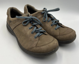 Aravon by New Balance Waterproof Walking Shoes Brown Nubuck AAU13TN Women&#39;s 10 - £14.70 GBP