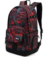 Backpack for Students kids bag Lightweight Waterproof 15.6 Inch (Red) - £20.56 GBP