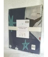 Pottery Barn Kids PICTURE PERFECT ASTRONAUT Duvet &amp; Sham Set TWIN NEW # 57 - $89.00