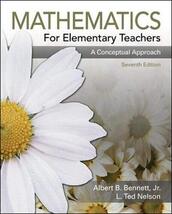 Mathematics for Elementary Teachers: A Conceptual Approach [Hardcover] B... - $24.74