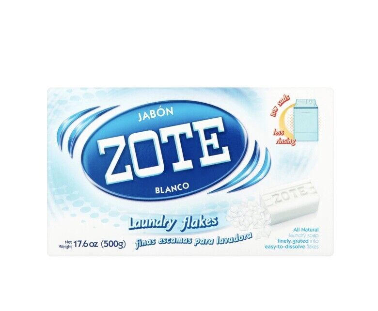Jabon ZOTE Blanco Laundry Flakes, White All Natural Laundry Soap, 17.6 Oz. - $8.95