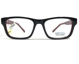 Robert Mitchel RMJ 4003 BK/RD Kids Eyeglasses Frames Black Red Square 47-15-130 - £36.59 GBP