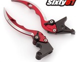 Suzuki GSXR 600 Levers 2006-2020 2021 2022 2023 2024 Brake Clutch Red Bl... - $79.44