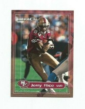 Jerry Rice (San Francisco 49ers) 2000 Skybox Impact Card #140 - £3.90 GBP