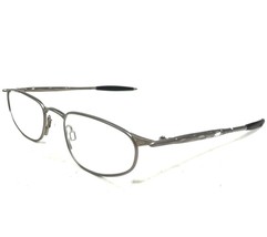 Vintage Oakley Michael Jordan OO A Eyeglasses Frames Gray Silver 46-20-128 - £130.82 GBP
