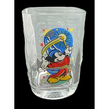 Walt Disney World McDonalds Glass Cup Epcot Mickey Mouse 2000 Millennium - £13.53 GBP