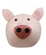 Ebros Fiona Walker England Handmade Organic Baby Semi Pig Head Wall Decor - £83.26 GBP