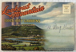 Lookout Mountain and Rock City Gardens 18 Postcard Souvenir Folder - £7.85 GBP