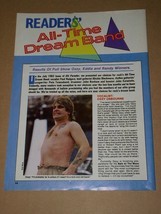 Ozzy Osbourne Hit Parader Magazine Photo Vintage 1983 - €17,08 EUR