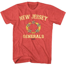 USFL New Jersey Generals Stars Men&#39;s T Shirt Trump East Rutherford American Foot - £19.58 GBP+