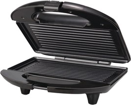 Brentwood TS-246 Non-Stick Panini Press And Sandwich Maker, Makes 1-2 Paninis - £18.30 GBP