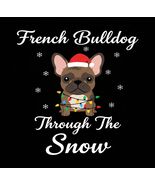 French Bulldog Through Snow PNG Xmas Dog Christmas Clipart Through Snow ... - €2,51 EUR