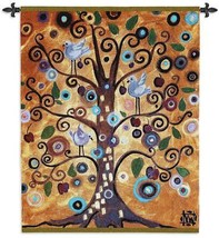 42x53 TREE OF LIFE Contemporary Tapestry Wall Hanging - £134.03 GBP