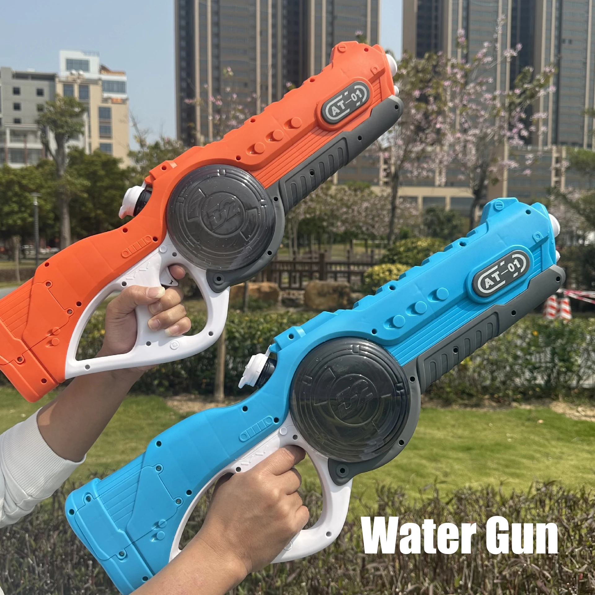 Electric Continuous Water Gun, Automatic Induction Large Capacity Water - £55.09 GBP+