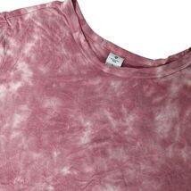 Member's Mark Luxe Tie Dye Tee Large Whimsical Mystical Soft Dark Rose Boho - €13,58 EUR