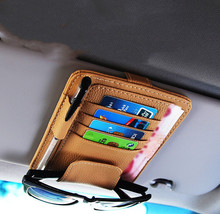 Multifunctional Leather Car Storage Bag For Automobile - $28.91