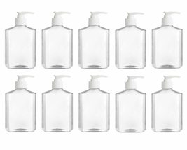 Hear Clear PQS 8 OZ Refillable Travel Bottles w/Dispenser Pump - Liquids/Gels/Lo - £4.85 GBP+