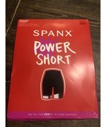 NEW Spanx Power Shorts SZ Large Very Black Seamless Ultra Soft - €12,88 EUR