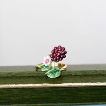 Cute Chipmunk Fruit Flowers Jewelry Sets For Women Simple Elegant Animal Earring - £71.28 GBP