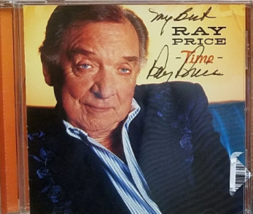 Noble Ray Price, &#39;Time&#39; Autographed Cd - £28.16 GBP