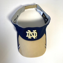 Notre Dame Visor Hat Cap Back Strap Adult One Size Adidas Climalite 3D L... - $17.06